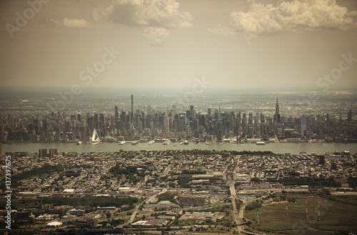 New York City aerial view