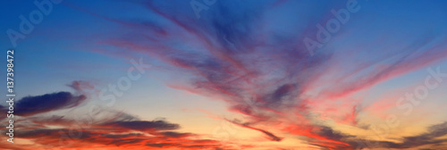 Fototapeta Naklejka Na Ścianę i Meble -  Colorful cloud