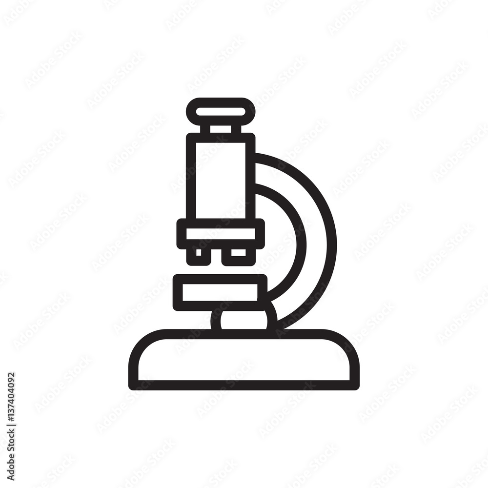 microscope icon illustration microscope icon illustration