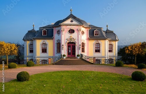 Rococo Castle Dornburg, Germany photo