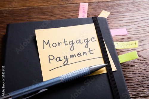 Concept Of A Mortgage Payment