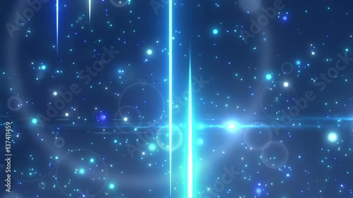 ラインときらきらパーティクルの背景