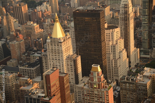 vistas de Nueva York del edificio empire state, Manhattan, EEUU photo