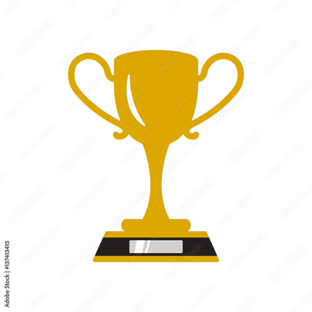 trophy icon isolated vector trophy icon isolated vector