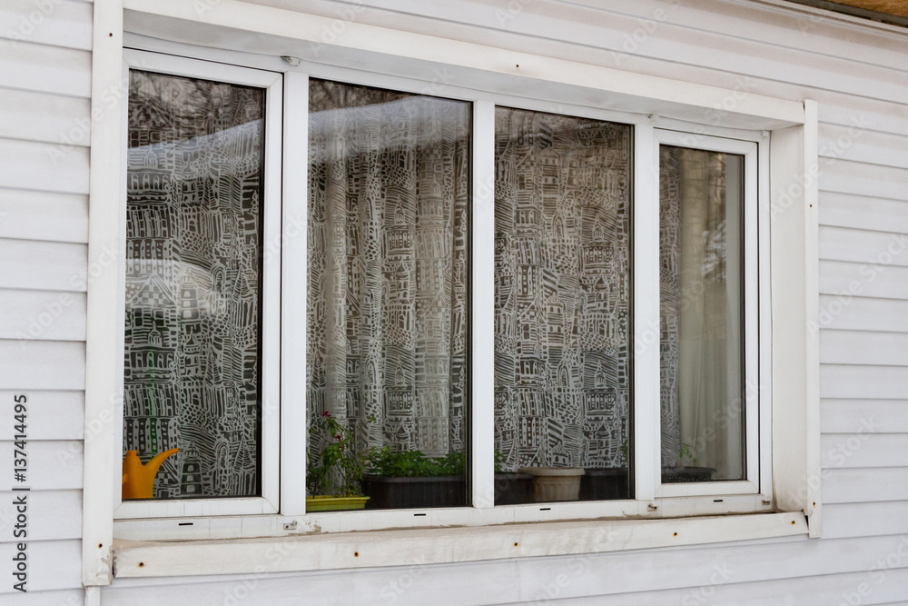 Obraz premium large plastic window