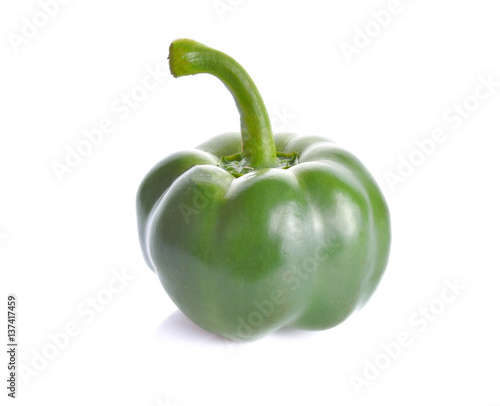 Sweet peppers on a white background
