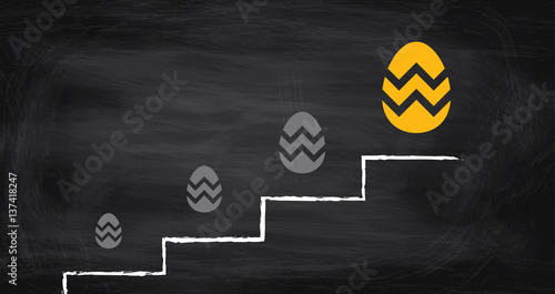 Goldenes Ei - Osterei - Frohe Ostern