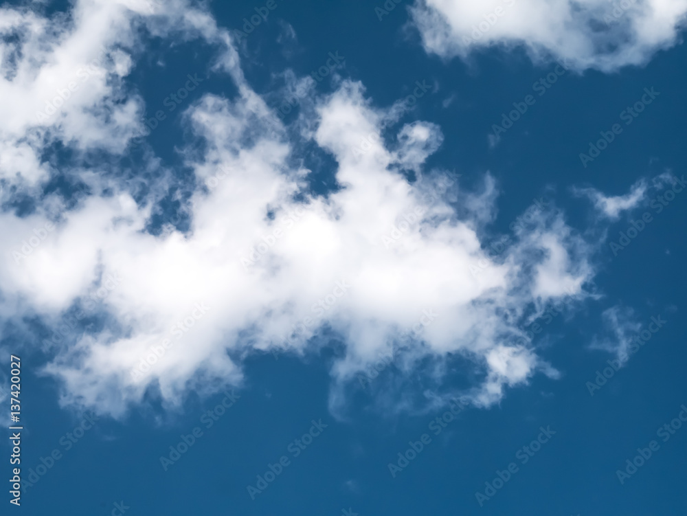 Sky and White cloud Sky and White cloud