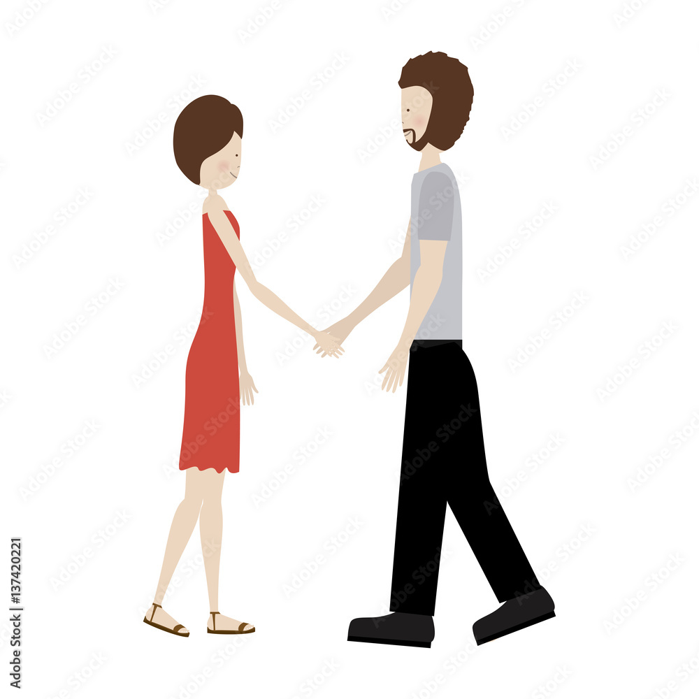 people in love couple icon, vector illustration image people in love couple icon, vector illustration image
