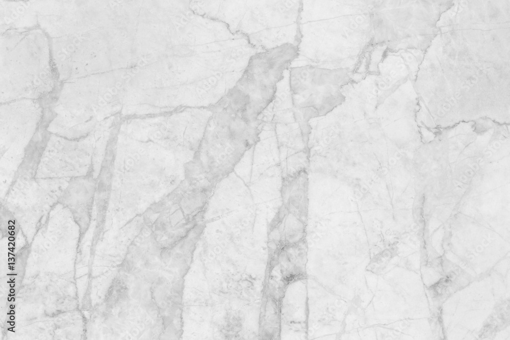 Naklejka premium White marble patterned texture background. Nature art background.