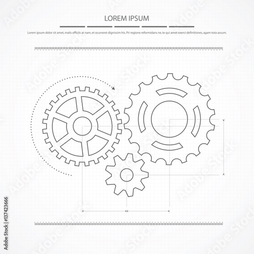 Gears background