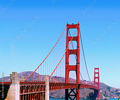 Golden Gate Bridge in San Francisco, California, USA © sk8er