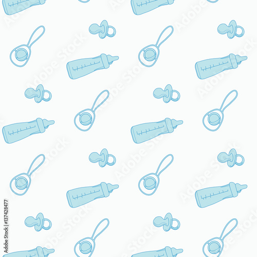 Pattern of supplies for newborns.