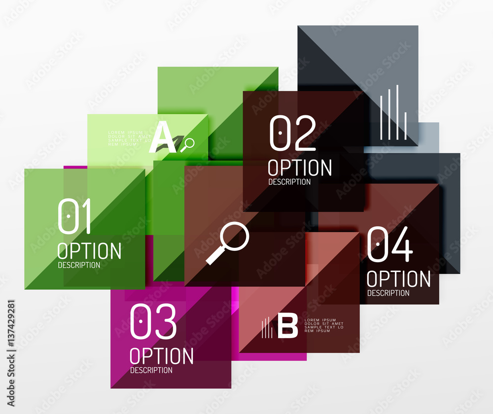 Colorful triangles and squares Colorful triangles and squares
