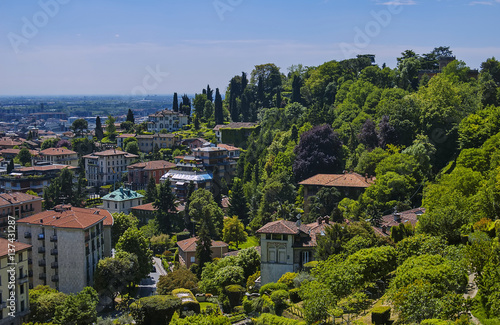 Bergamo city view (Italy)