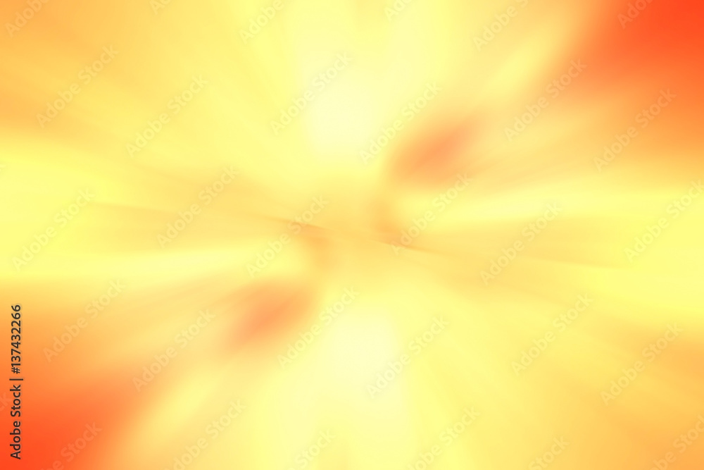 Fototapeta premium orange gradient background speed zoom blur