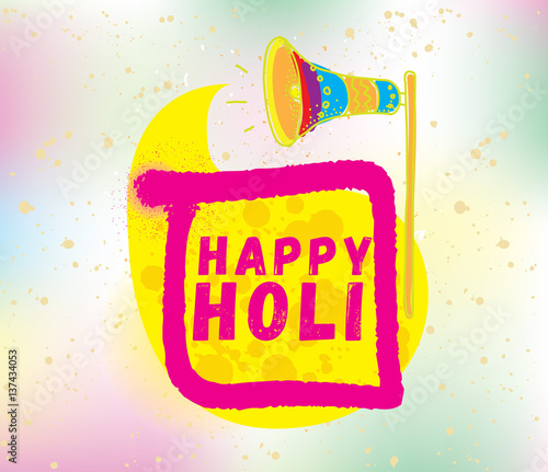 Happy Holi, Indian festival of colors