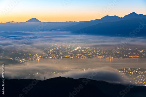 Mount Fuji Sunrise photo