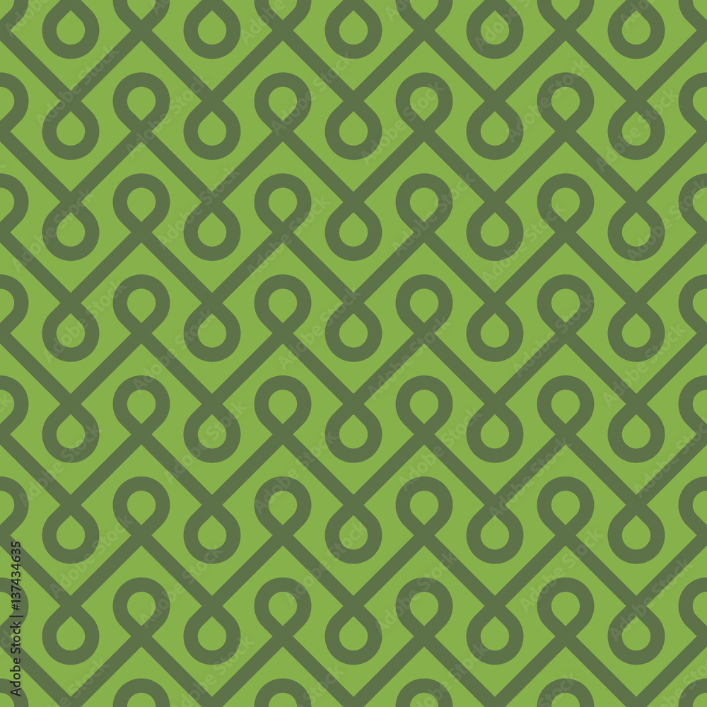 Greenery Linear Weaved Seamless Pattern. Greenery Linear Weaved Seamless Pattern.