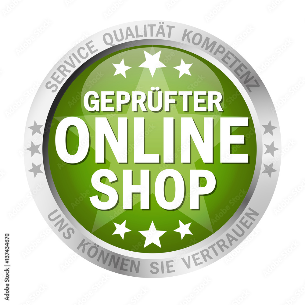 Button Geprüfter Online Shop Button Geprüfter Online Shop