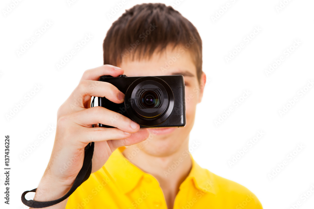 Young Man with a Camera Young Man with a Camera
