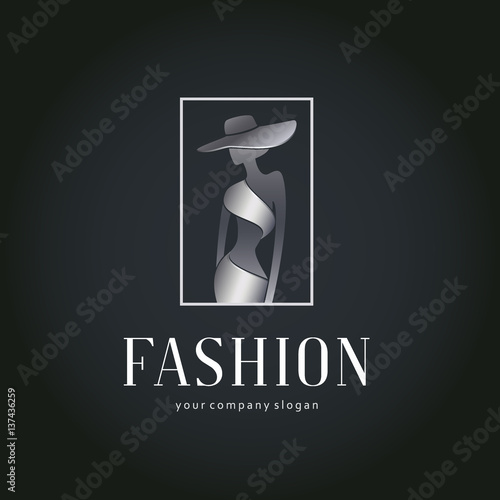 Vector logo design. Fashion