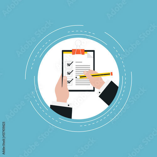 Customer service rating flat vector illustration design. FAQ, evaluation, review, customer feedback, customer service survey form, ranking concept. Design for web banners and apps