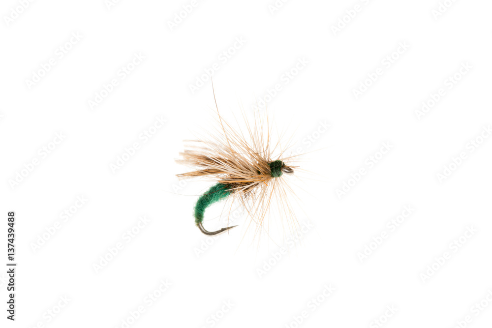 Green Fishing Lure or Trout Fly
