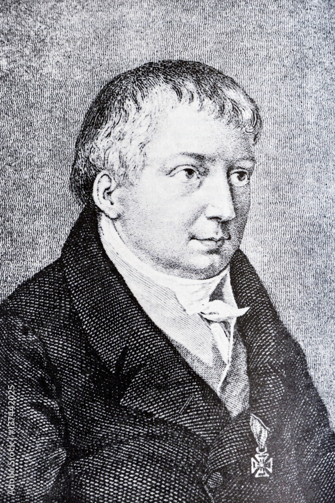 Portrait of the philosopher Friedrich Schlegel Portrait of the philosopher Friedrich Schlegel