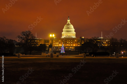 DC Capitol in Decmber
