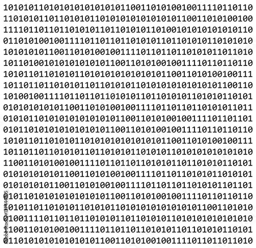 binary code zero one matrix white background beautiful banner wallpaper photo