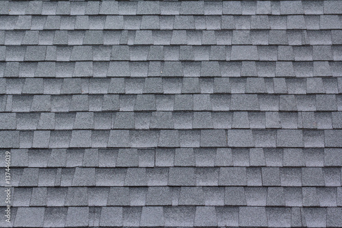 Roof shingles background and texture photo