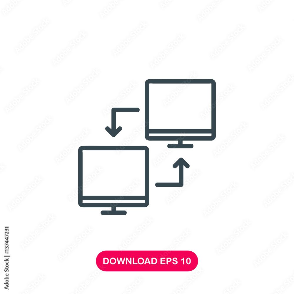 Network icon vector Network icon vector