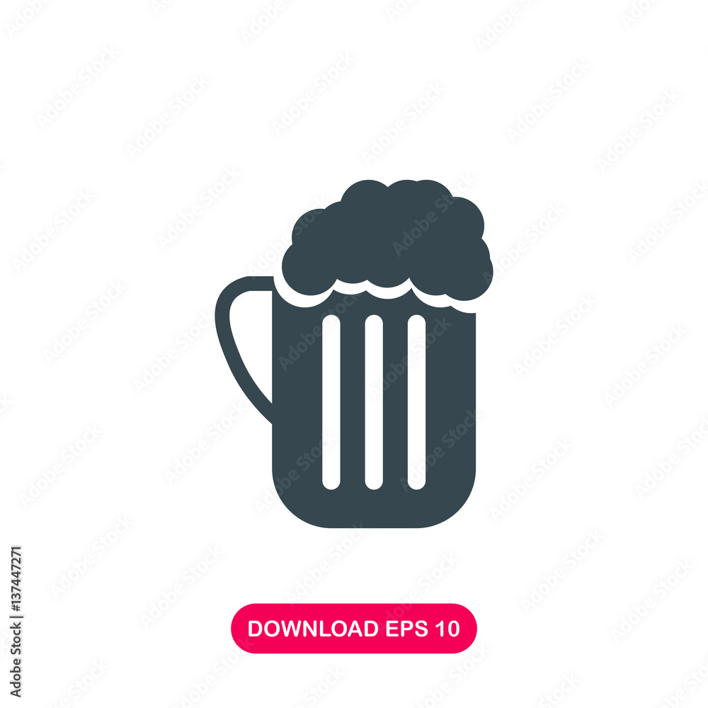 Beer icon vector Beer icon vector