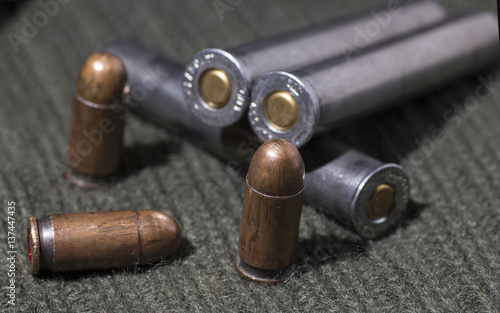 Rifle and pistol bullets 