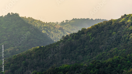 landscape of Doipui Chiangmai Thailand