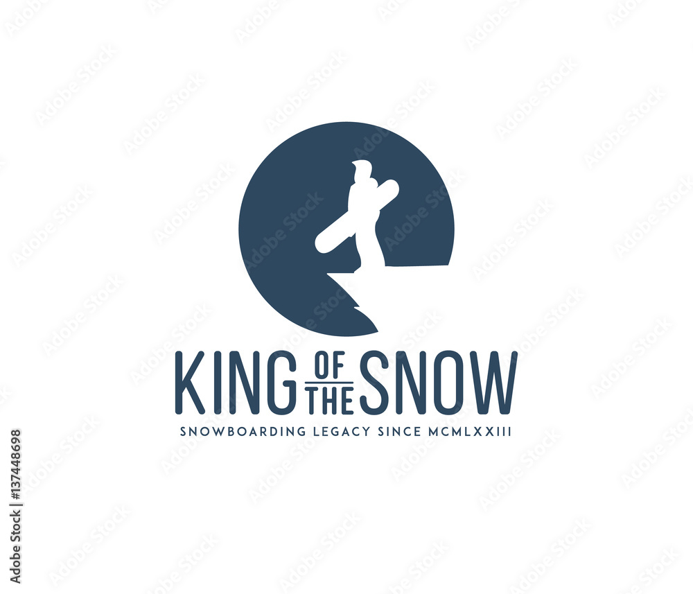 King of the snow badge King of the snow badge