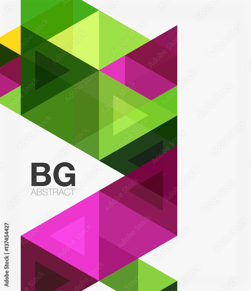 Modern geometry background Modern geometry background