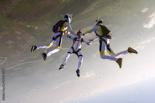 Skydiving photo.