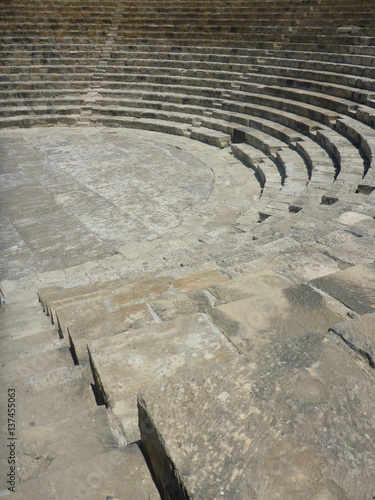 Ancient amphitheatre in Kourion, Cyprus