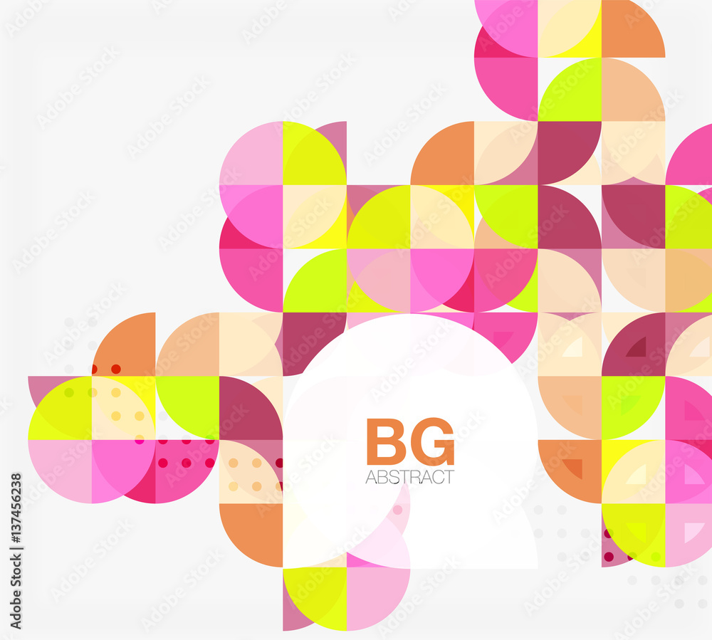 Vector circle abstract background Vector circle abstract background