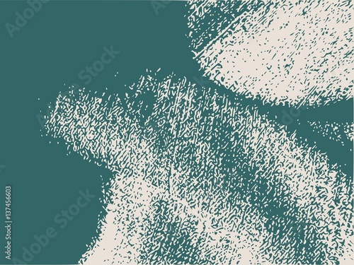 Distress Overlay Background. Retro Empty Design Element. Grunge Fiber Texture. Grainy texture of weaving fabric.