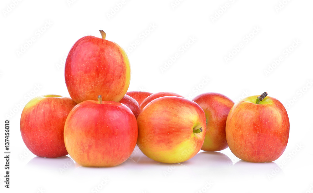 Apple isolated on white background. Apple isolated on white background.