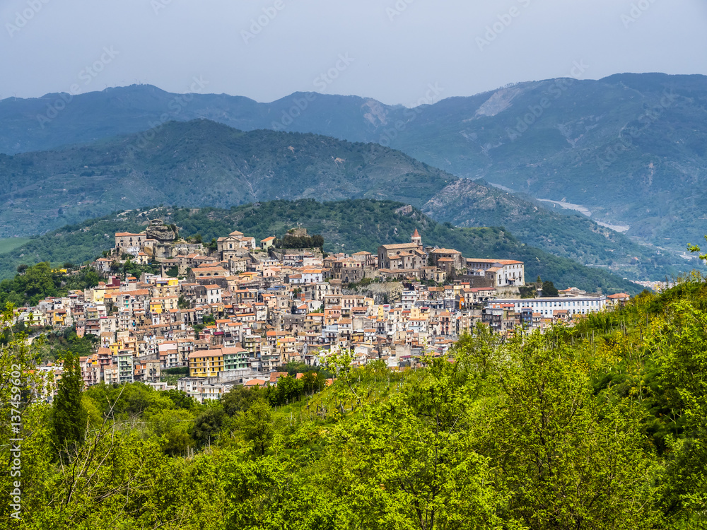 Italy, Sicily, mountain village Castiglione di Sicilia Italy, Sicily, mountain village Castiglione di Sicilia