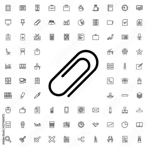 clip icon illustration
