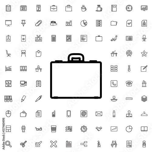case icon illustration
