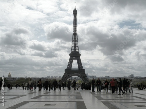 Parigi - Torre Eiffel dal Trocadero © filippoph