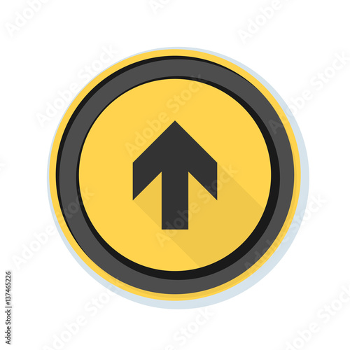 Ahead Up Arrow sign illustration Free Download Ahead Up Arrow sign illustration - GFXLoad