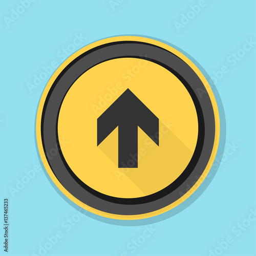 Ahead Up Arrow sign illustration Free Download Ahead Up Arrow sign illustration - GFXLoad