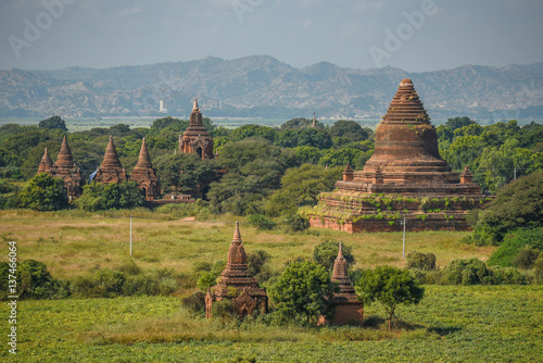Ancient pagoda in Bagan, Myanmar © zephyr_p